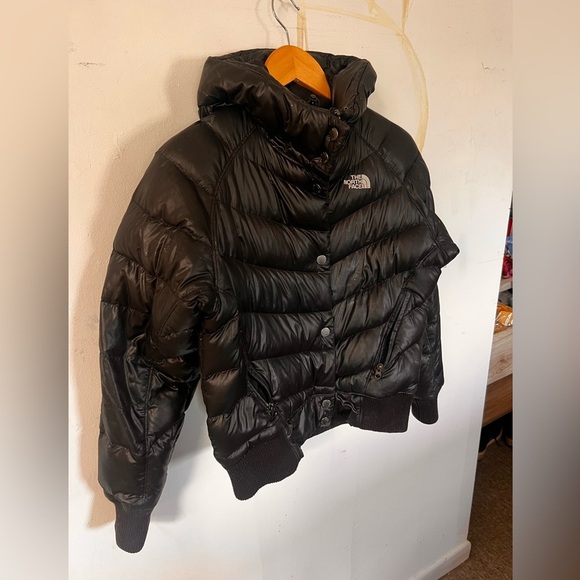 The North Face Hey mama black Bomba puffer bomber jacket - Picture 4 of 12